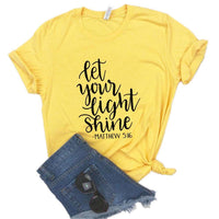 Short sleeve letter T-shirt